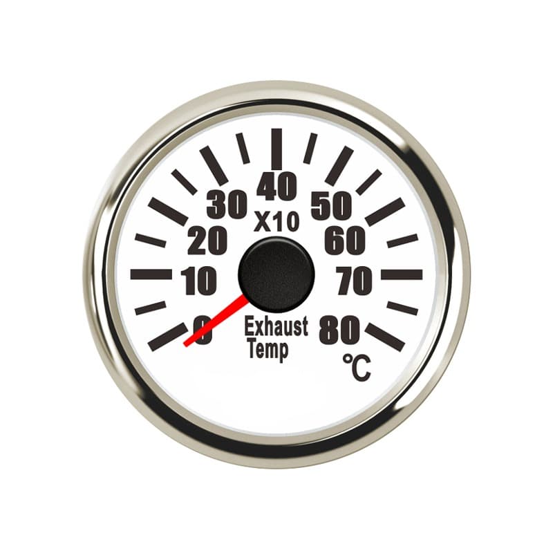 Exhaust Temperature Meter Marine Gauge for Truck, RV, Boat