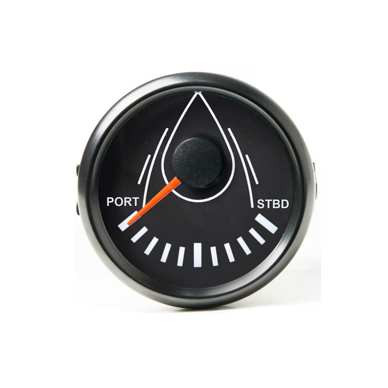 85mm Rudder Angle Indicator Gauge Meter 0-190ohm 9-32V With Backlight