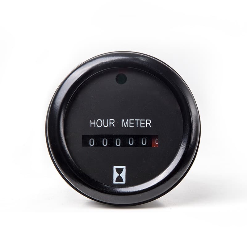 52mm Industrial Timer Gauges Truck Auto Generator Hourmeter