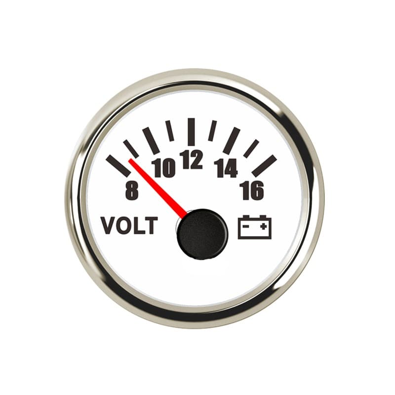 Factory Manufacturing Boats Gauges Volt Meter for Vehicles and Ships