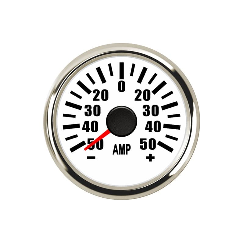 Marine Instrument Ammeter Gauge for Boats